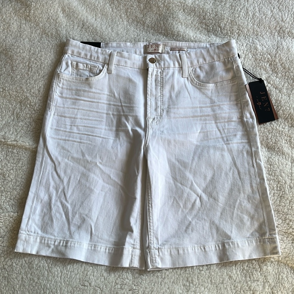 JEN7 by 7 For All Mankind Bermuda Short size 12
